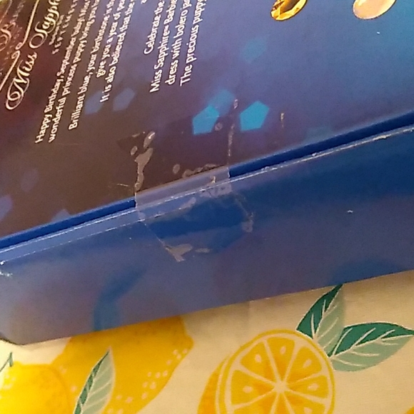 NIB Birthstone Beauties September Barbie Doll (~2009) - Picture 4 of 12